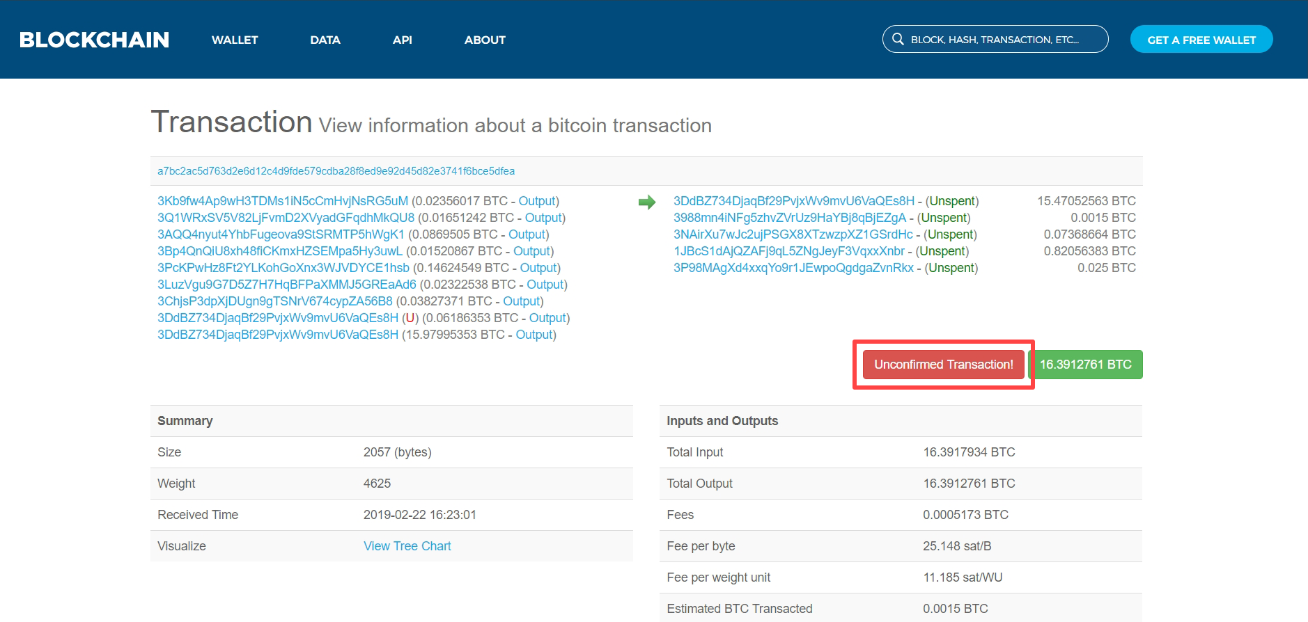 Транзакция биткоин блокчейн. Хэш транзакции где найти mempool.